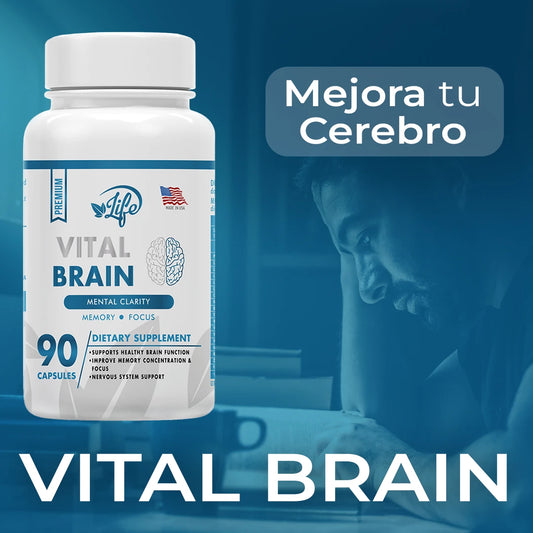 VITAL BRAIN SUPLEMENTO PARA EL CEREBRO + PROMO